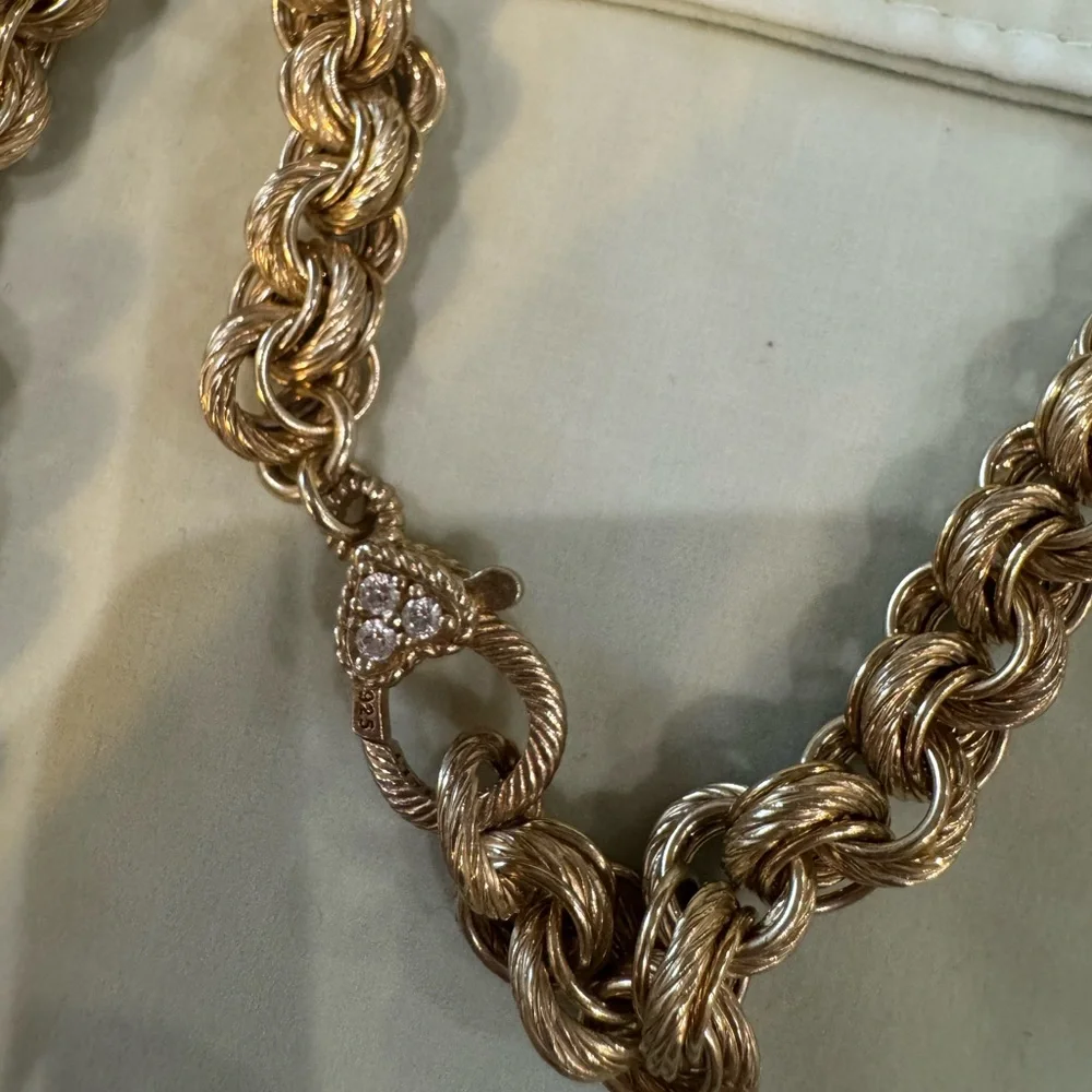 Judith Ripka Verona sterling 20” necklace - Picture 2 of 9